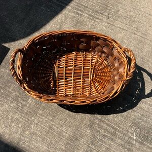 Large Brown Wicker Basket